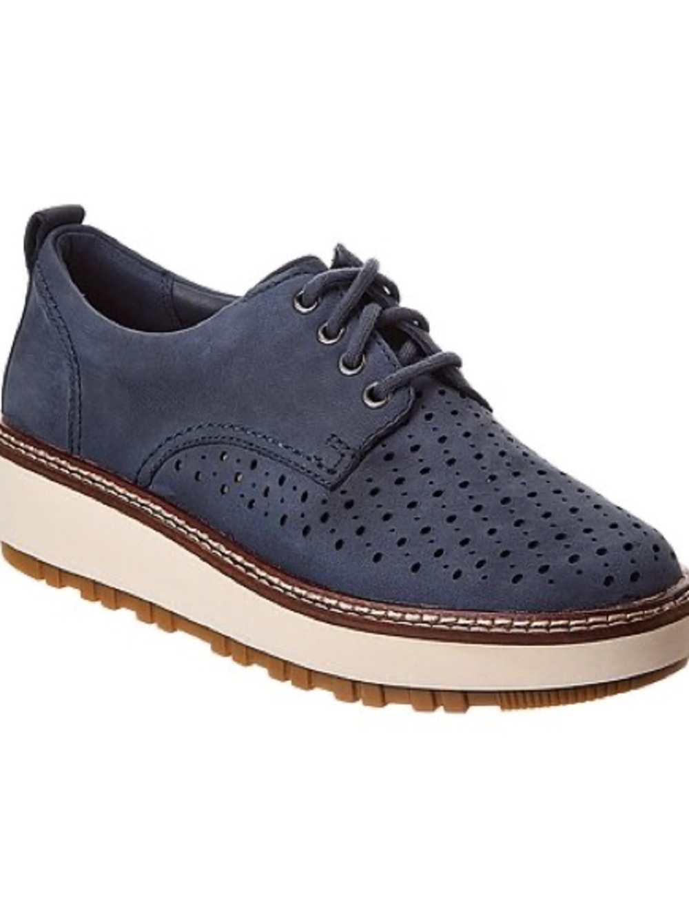 Clarks OriannaW Move Leather Oxford - Picture 2 of 6
